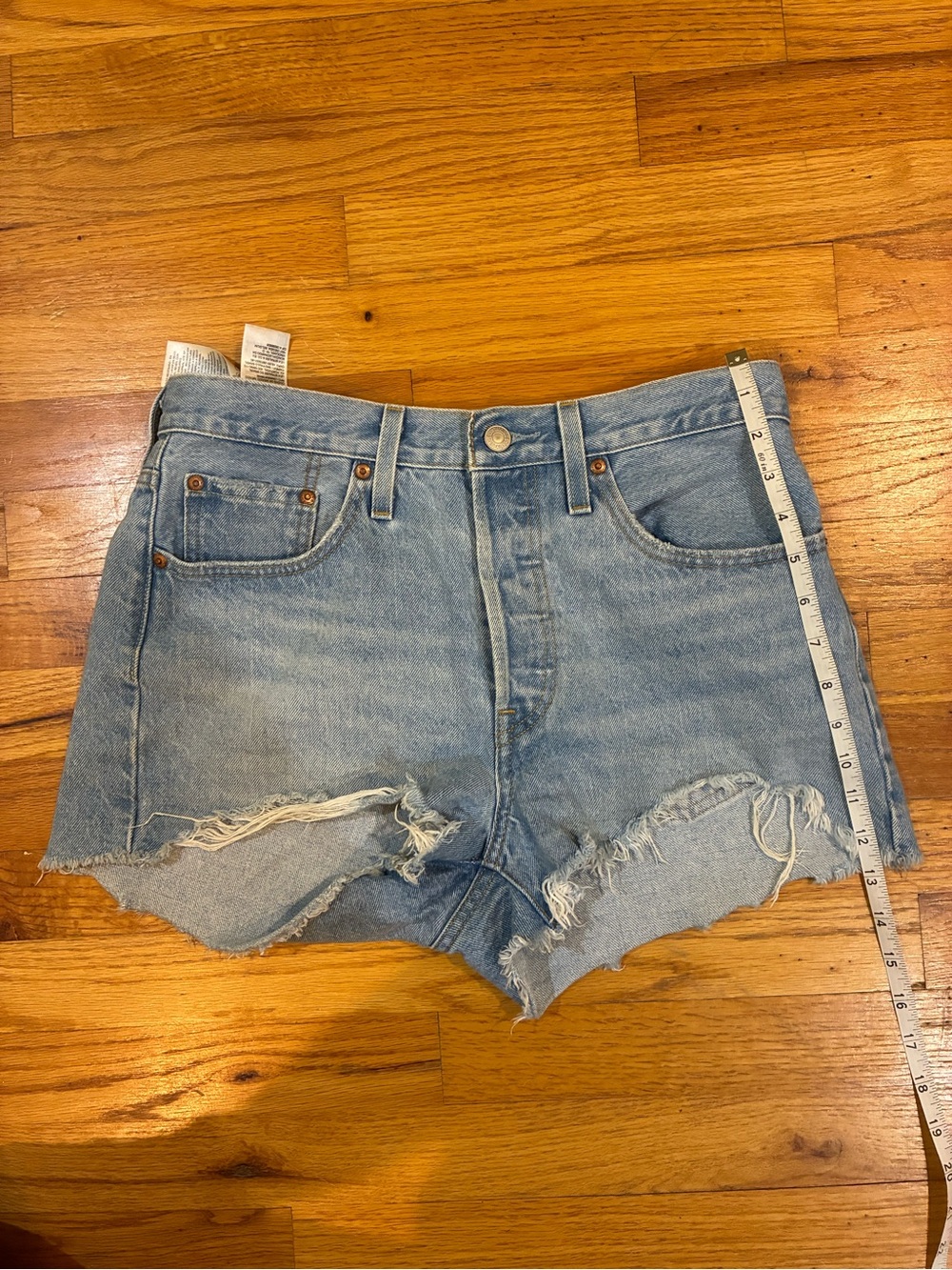 Denim Cutoff Shorts in Light Blue - Levi’s